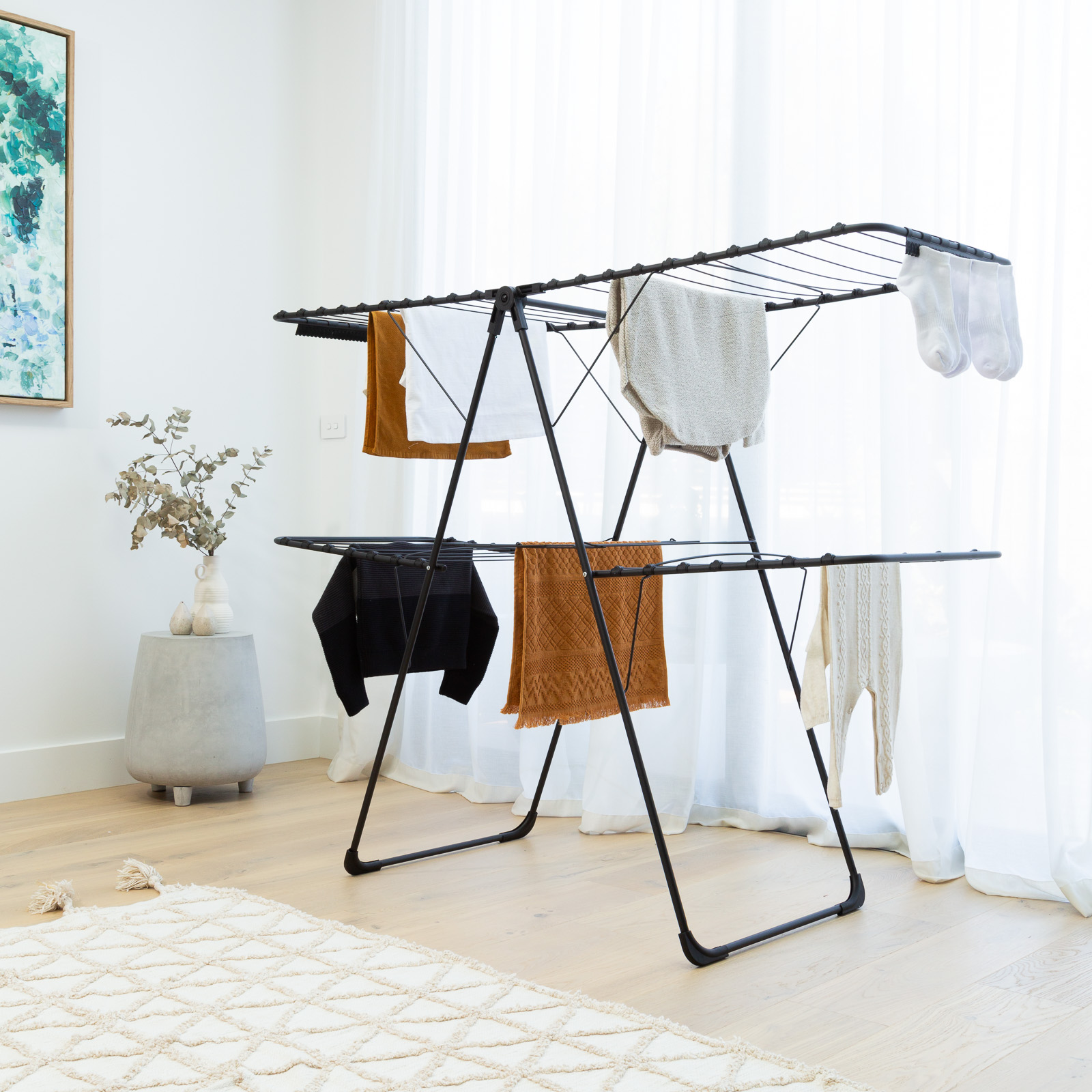 Large Extendable Clothes Airer