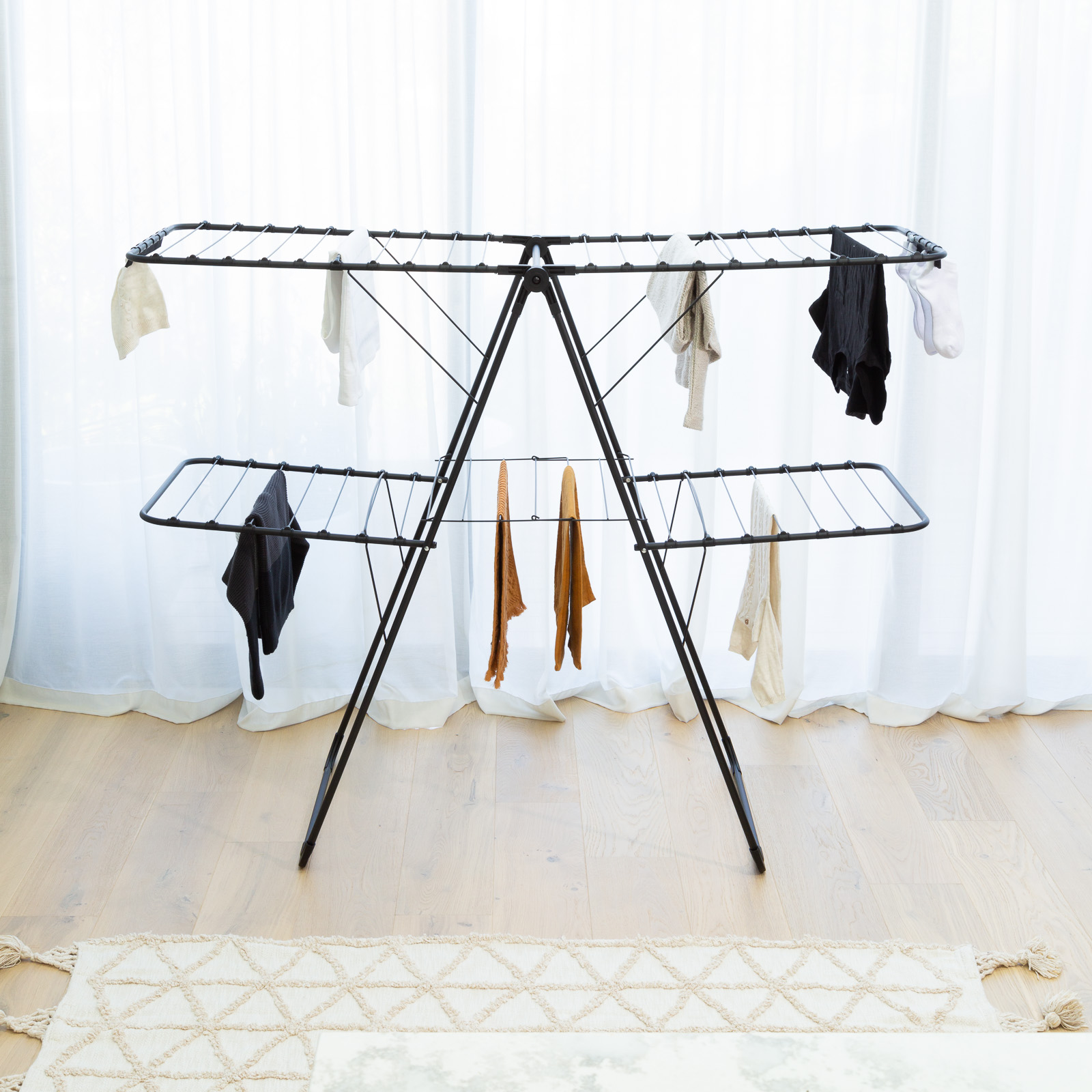 Large Extendable Clothes Airer