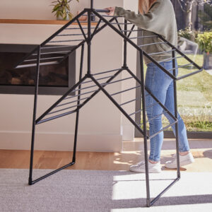 80154676_2 Tier H-Frame Clothes Airer_INSITU_GIF_18_WEB
