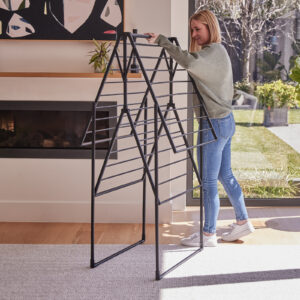 80154676_2 Tier H-Frame Clothes Airer_INSITU_GIF_21_WEB